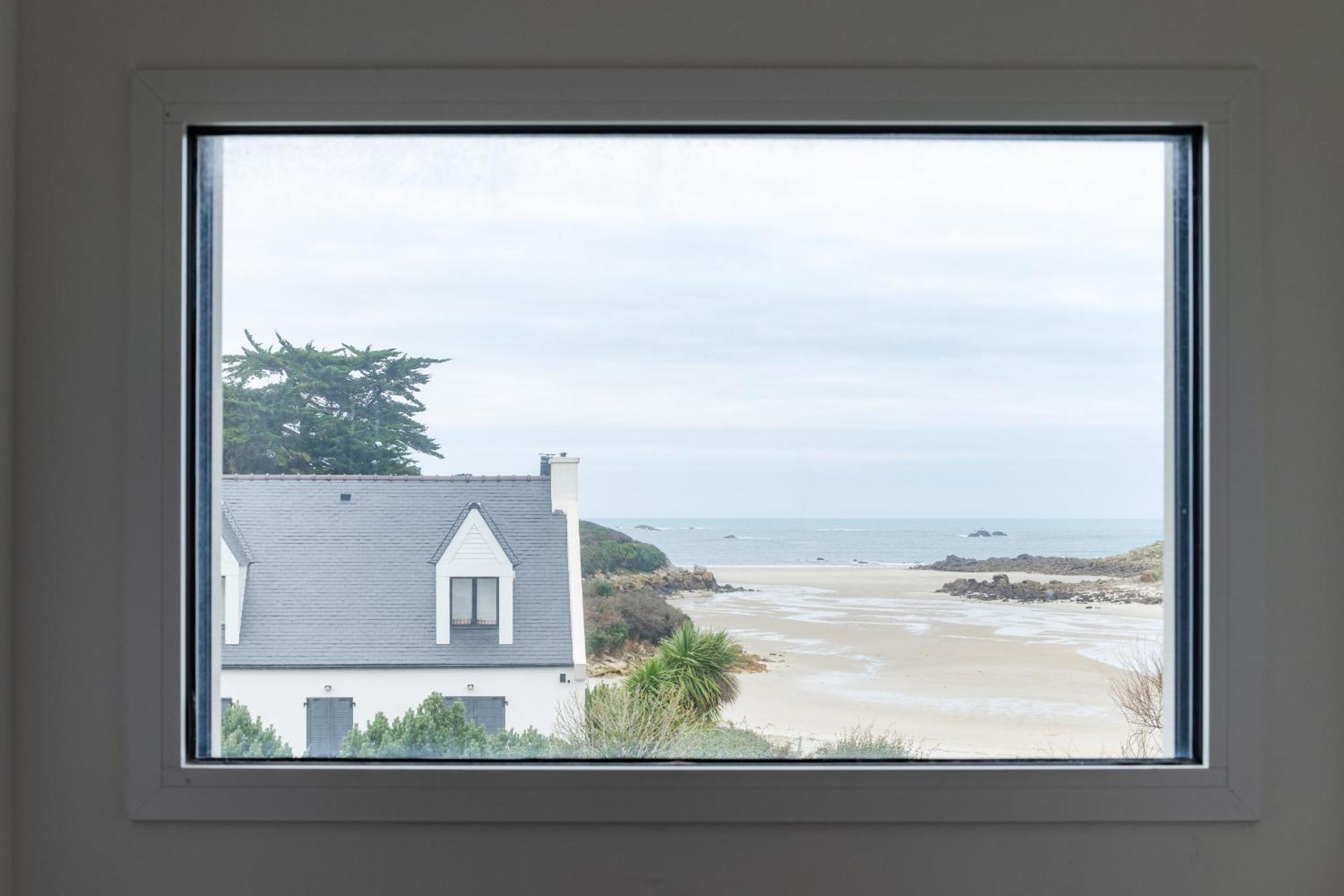 Ker Stivell - Superbe Maison Neuve A 2 Pas De La Mer Landunvez Eksteriør billede