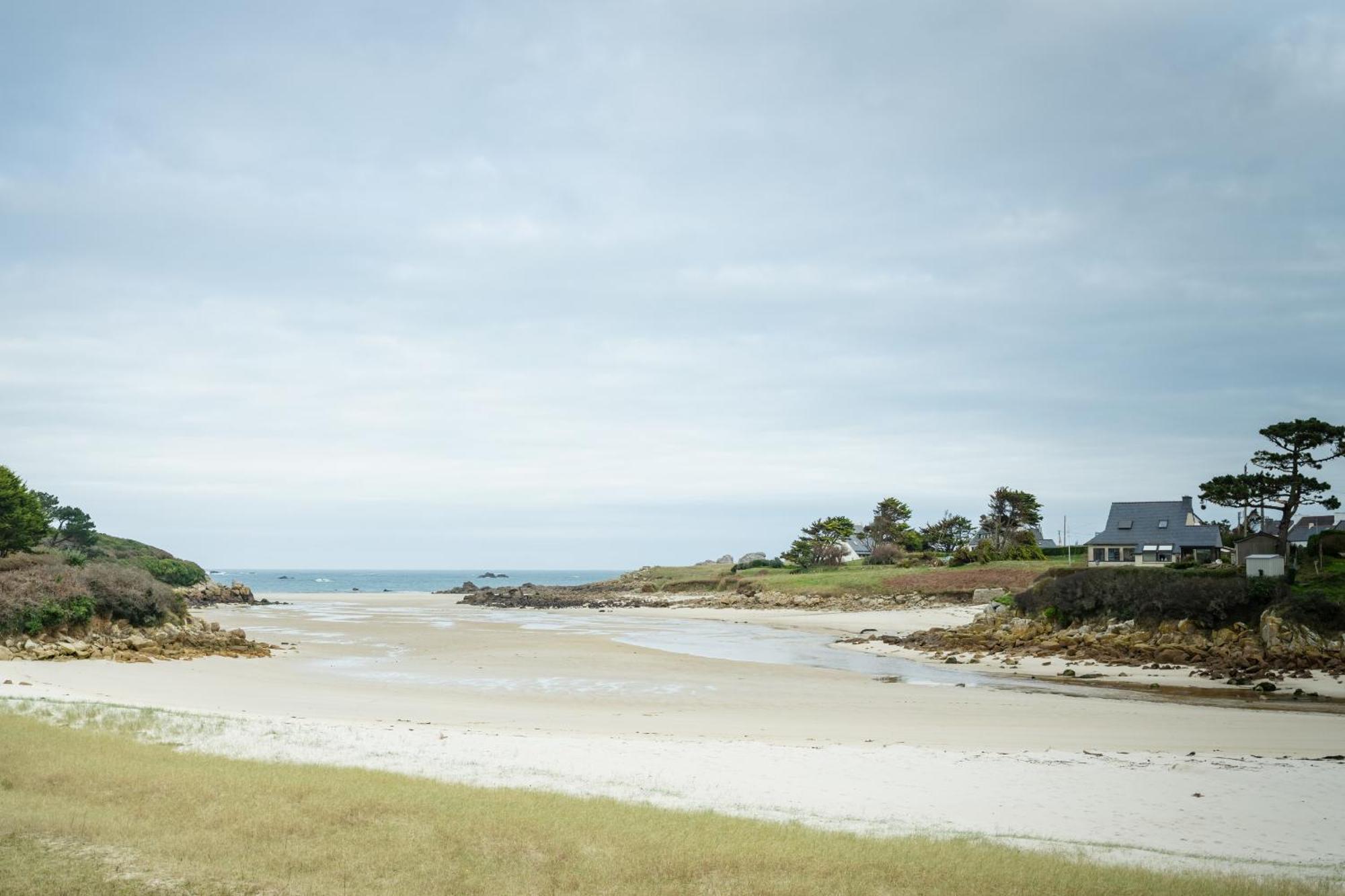 Ker Stivell - Superbe Maison Neuve A 2 Pas De La Mer Landunvez Eksteriør billede