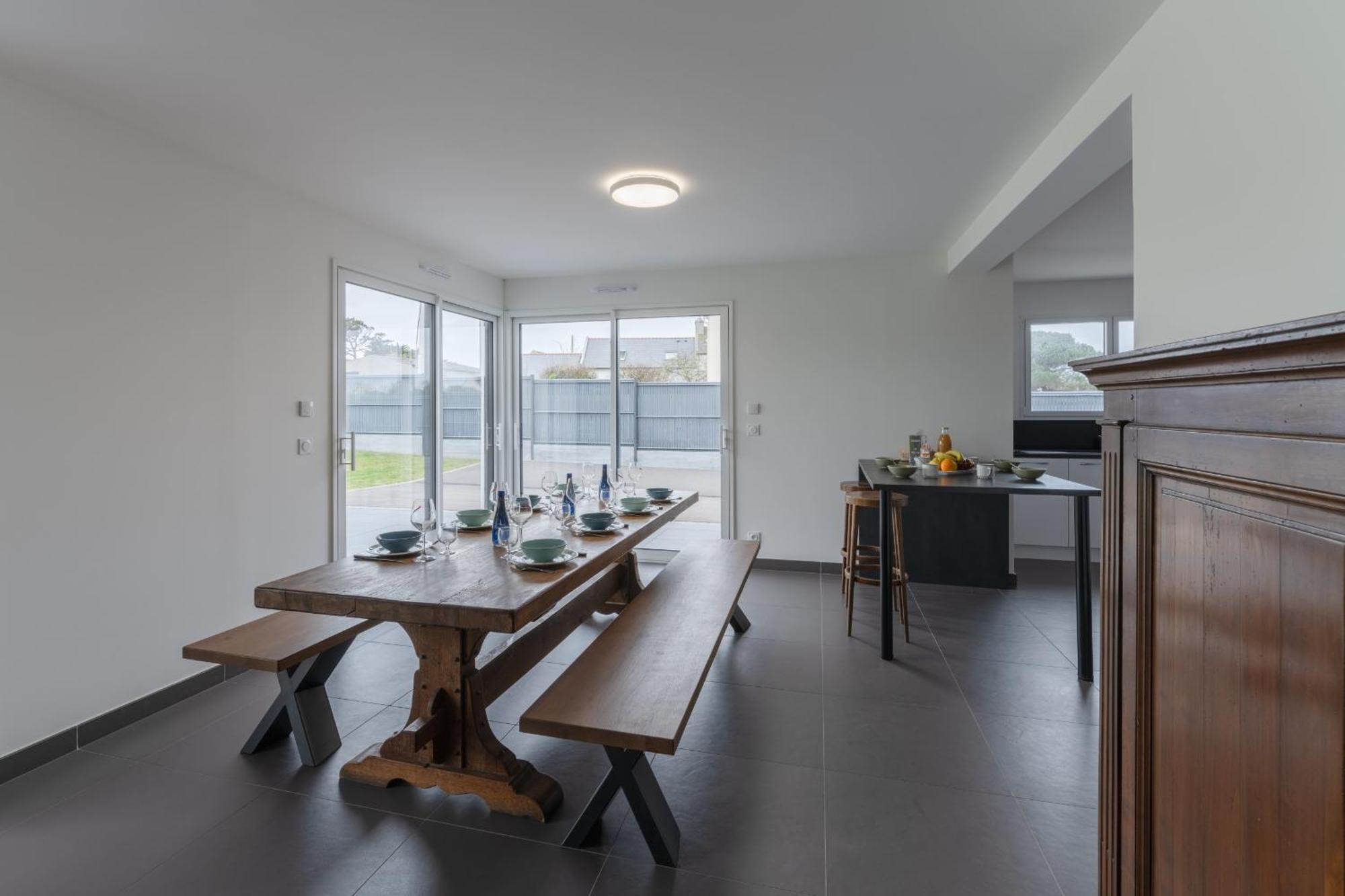 Ker Stivell - Superbe Maison Neuve A 2 Pas De La Mer Landunvez Eksteriør billede